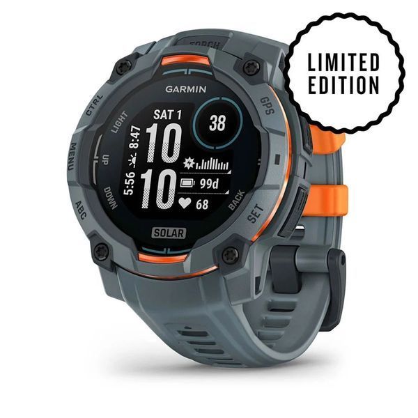Смарт-часы Garmin Instinct 3 (45 мм) Solar сумеречные 010-02934-01 фото