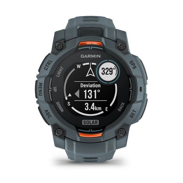 Смарт-часы Garmin Instinct 3 (45 мм) Solar сумеречные 010-02934-01 фото