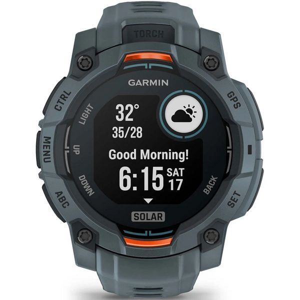 Смарт-часы Garmin Instinct 3 (45 мм) Solar сумеречные 010-02934-01 фото