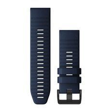 Ремінці для годинника Garmin QuickFit 26 силіконові кольору капітанський синій 010-12864-22 фото