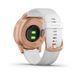 Смарт-годинник Garmin vivomove Style із рожево-золотистим корпусом та білим ремінцем 010-02240-20 фото 7