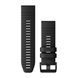 Ремінці для годинника Garmin QuickFit 26 силіконові чорні 010-12864-00 фото 1