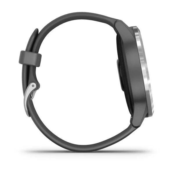 Смарт-часы Garmin vivoactive 4 серые с серебристым безелем 010-02174-03 фото