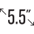 5,5 ДЮЙМОВИЙ ДИСПЛЕЙ